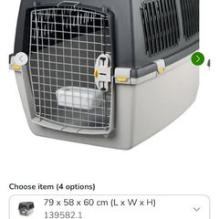 Dog transport box kennel crate IATA airline approved size 5