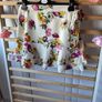 skirt Zara cream floral skirt size medium Image 2