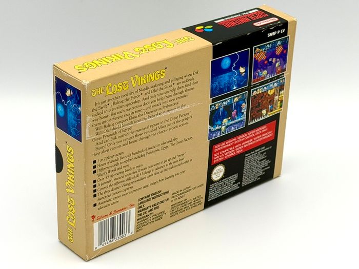 The Lost Vikings for Super Nintendo SNES