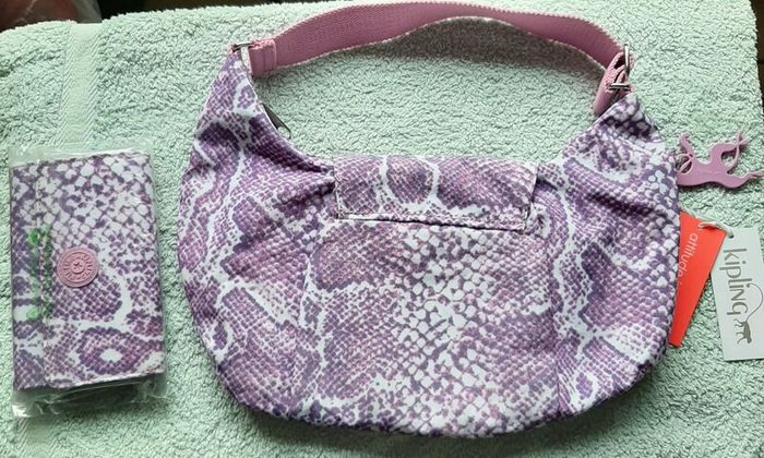 Brand new Kipling shoulder bag AND matching Kipling wallet