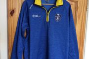 Saint Marys Boys FC.Sandyford Dublin. Mens Half Zip Fleece Training Track Sideline Top. Collect In Dublin Or Receive Via Post.