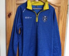 Saint Marys Boys FC.Sandyford Dublin. Mens Half Zip Fleece Training Track Sideline Top. Collect In Dublin Or Receive Via Post.