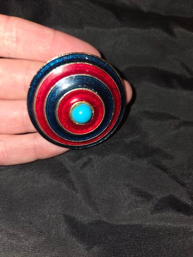 Florenza "Bullseye" Brooch