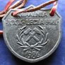 Rare Poland Coal miners Medal 1986 Communist era Polska Image 3