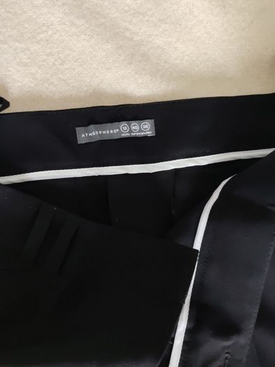 Atmosphere Black Tailored / Smart Trousers