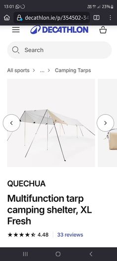 camping shelter