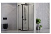 Shower Set Matt Black 900x900