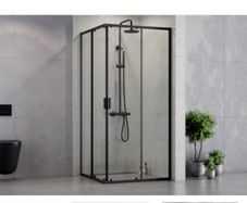 Shower Set Matt Black 800x800