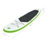 Inflatable Stand Up Paddle Board Set Green and White Image 9