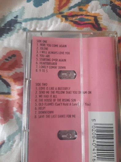 vintage dolly Parton cassette