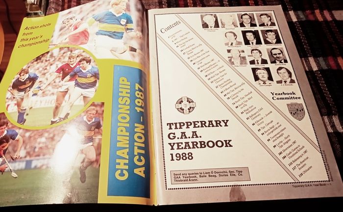 1988. Tipperary G A A. Year Book. 1988.