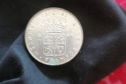 UNC 1961 Sweden Silver 2 Kronor Coin