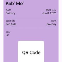 Keb' Mo' Tickets (2)