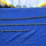 3 light vintage metal chains Image 2