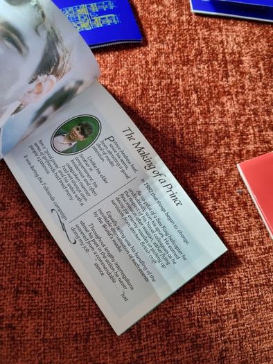 1986 Royal Wedding four booklets