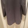 Douglas the Business Black overcoat with corduroy collar - Size 46 Chest Image 9