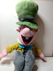 Disney Mad Hatter Plush Alice in Wonderland Disneyland Paris