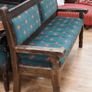 Vintage Irish Pub Bench 5ft Pine Image 5