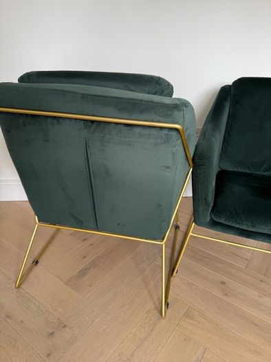 Pair of Contemporary Accent Chairs