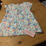 Young Dimension floral print baby dress with a small bow detail at the neckline. New with tags. Image 2