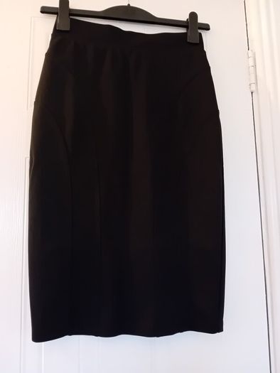 Black Stretch Skirt S