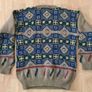 Jumper Handknit vintage wool Shelterbay by Arrow size M medium Image 5