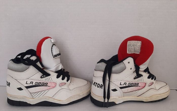 vintage LA Gear collectable 1991 youth Regulator trainers