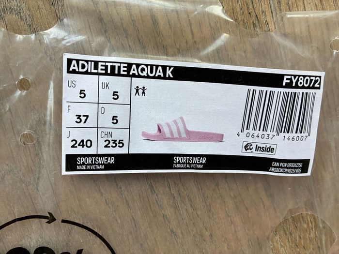 Adidas Pink Sliders