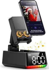 BBL Bluetooth Speaker White Elephant Gifts:Induction Cell Phone Stand HD Sound Gift for Men Women Adults Birthday Christmas Secret Santa,Kitchen Gadget Mom Wife Dad Husband Teen Stocking Stuffers