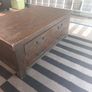 Large mahogany coffee table Image 4