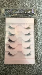 eyelashes and adhesives