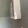 White mirrored bathroom cabinet Image 3