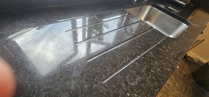 Large Premium L-Shaped Kitchen with Steel Grey Granite & Full Appliances (Buyer Disassembles)