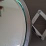 Stunning art deco top quality extending arm wall mounted bathroom shaving vanity mirror. Image 7