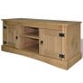TV Cabinet Mexican Pine Corona Range 120x40x52 cm Image 5