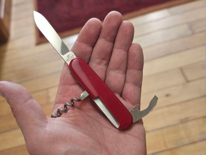 Vintage Collectable Victorinox Bartender Discontinued 84mm model with Modern handles installed