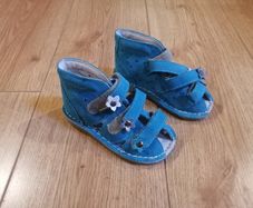 Danielki Rehabilitation prophylactic slippers/sandals (size EU23/UK6) [Turquoise] [NEW]