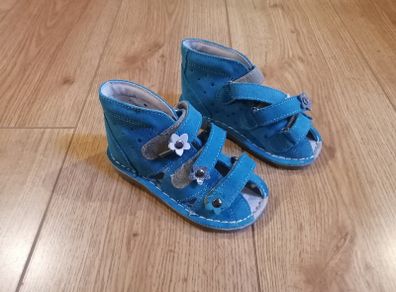Danielki Rehabilitation prophylactic slippers/sandals (size EU23/UK6) [Turquoise] [NEW]