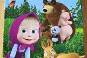 Masha and the bear my busy books set
