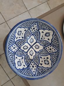Large Decorative Ceramic Bowl