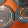 Fabulous Collectable Vintage Set of Six Denby Stoneware Cup and Saucer Duos in the Stunning and Popular Midnight Pattern, Mint Condition Image 7