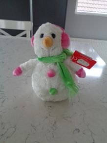 "Aurera" Soft Bodied Snowman for Sale