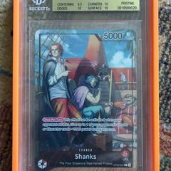 One Piece OP09-001 Shanks Promo BGS 10 Pristine Collector Card
