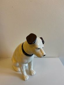 Vintage His Master's Voice ceramic Nipper Dog
