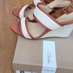 Clarkes Wedge Sandal Uk7