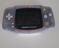 Nintendo Game Boy Advance Console Glacier (Clear)
