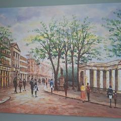 Painting : Large original oil on canvas