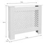 Radiator cover 78x19x82 cm FREE DELIVERY Image 3