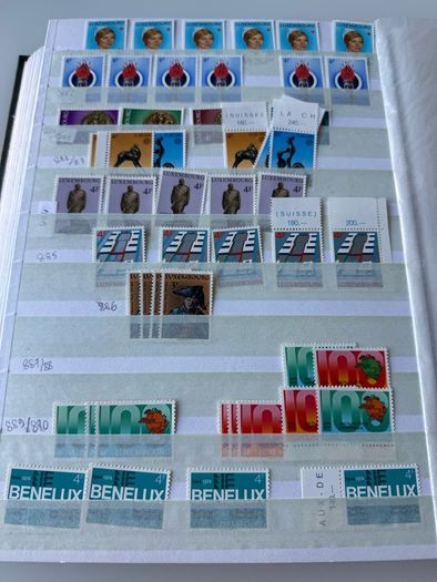 LUXEMBURG collection in 64 pages stamp album