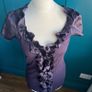 Per Una purple top. Size 12 Image 4
